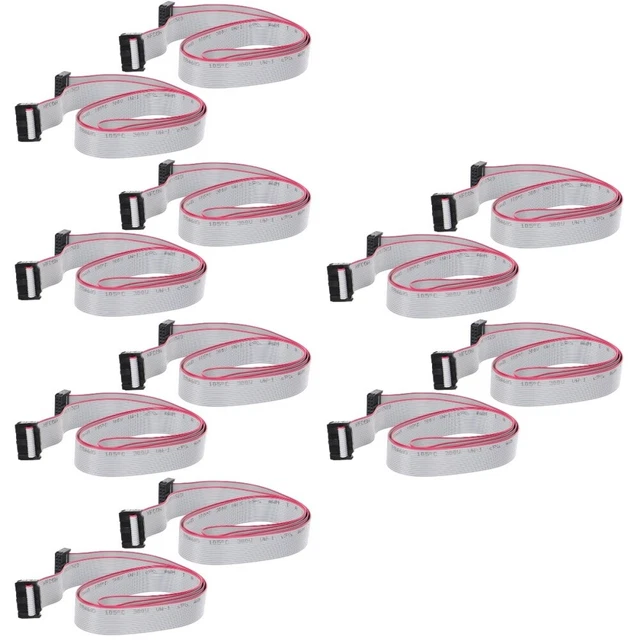 12 pcs IDC Connector IDC 16 Pin Connector 2.54mm Pitch Cable Micro Idc Connector