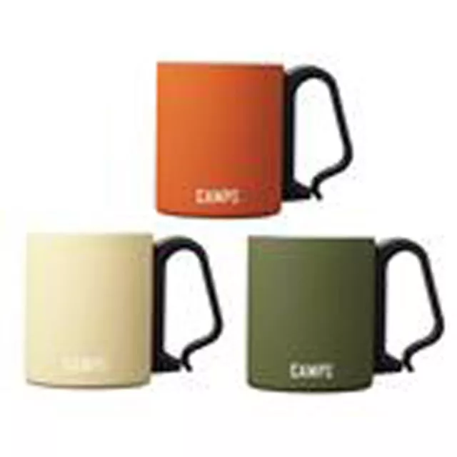 10oz Camps Double Wall Carabiner Stainless Mug Set Of 3pcs