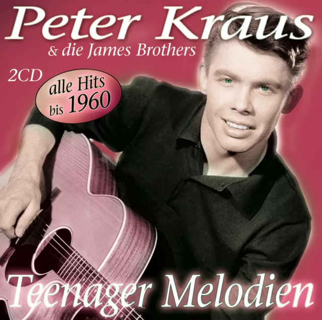 CD Peter Kraus Teenager Melodien incl Die James Brothers  2CDs