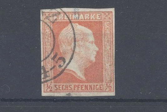 Preußen Mi.Nr. 13, Freimarke 1859 gestempelt mit Ortsstempel (3436)