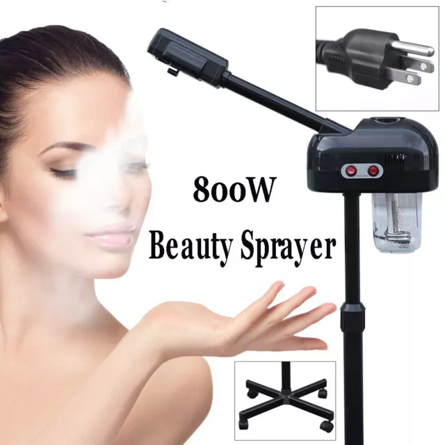 Professional 2 in 1 Facial Steamer Spray Beauty Salon Spa Skin Care Equipment US