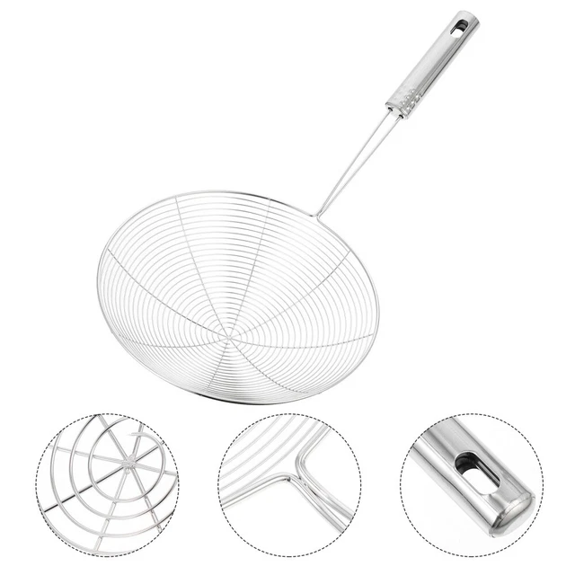 Cuillère Écumoire En Métal À Maille Passoire De Cuisine Filtre