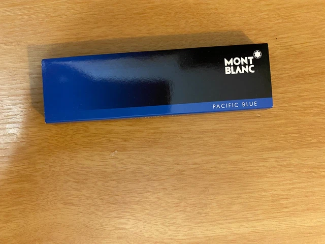 MontBlanc Rollerball Refills FINE Pacific Blue 2pcs/Box Made in Germany 105163