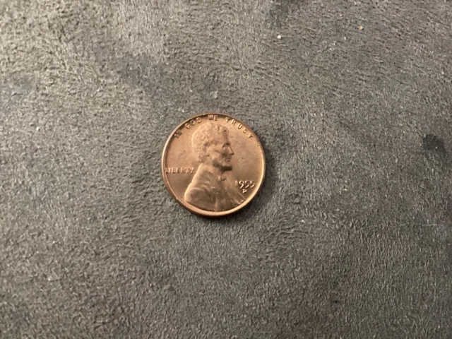 1955 D Lincoln Wheat Penny Choice BU Brilliant Uncirculated Red Mint Luster