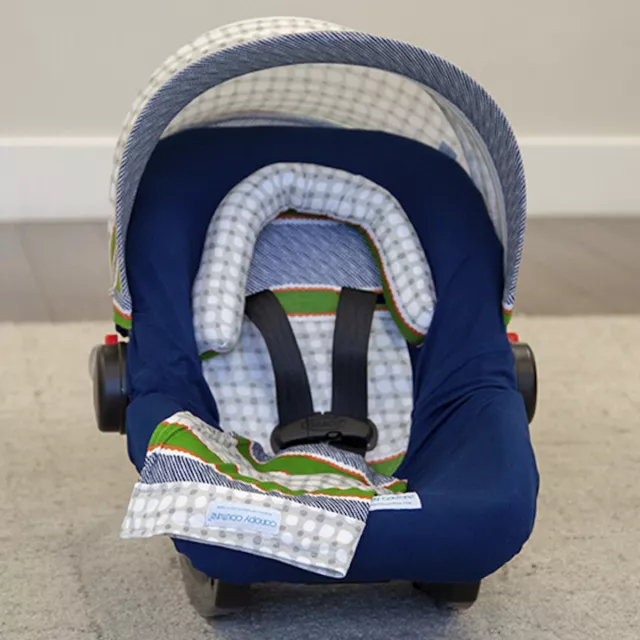 Carseat Canopy Caboodle Infant Car Seat Canopy Cover 5 piece Set Covers Lawrence