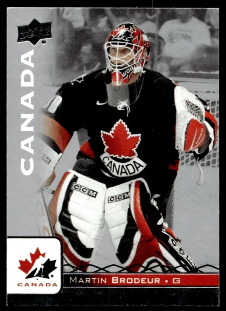 2006-07 Upper Deck Team Canada Juniors Martin Brodeur #98