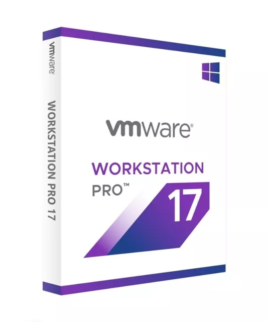 VMware Workstation 17 Pro 15 Geräte inkl. Update auf 17.5 (2024) - Ewige Lizenz