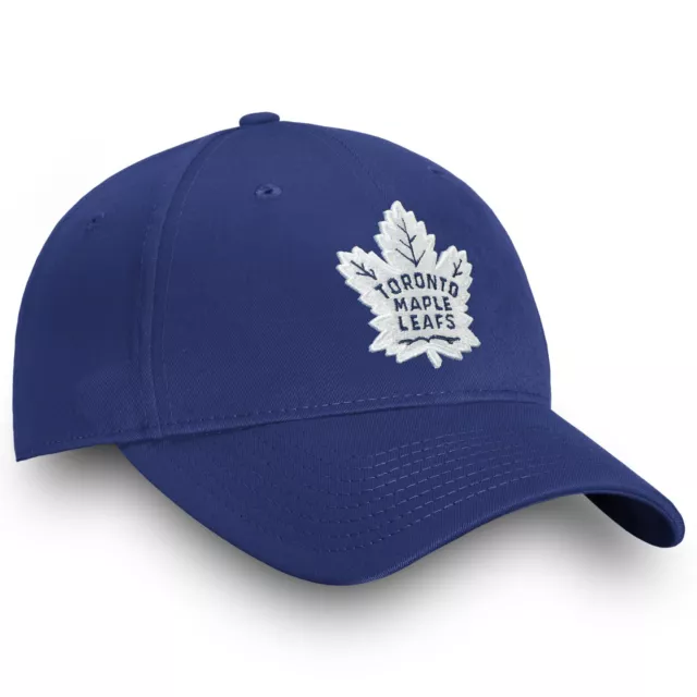 Toronto Maple Leafs Adidas Royal Blue Structured Adjustable Hat
