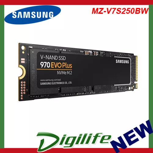 Samsung 970 EVO Plus 250GB NVMe M.2 (2280) 3-Bit V-NAND SSD MZ-V7S250BW