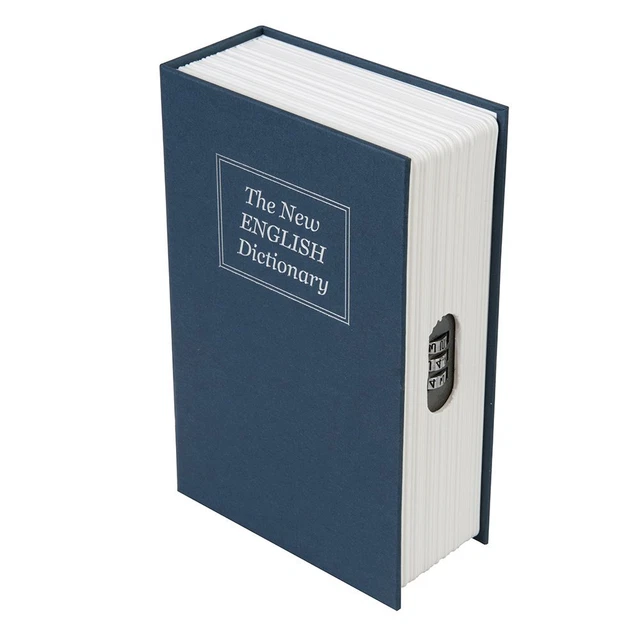 Silverline cassetta di sicurezza a libro combinato 3 cifre 180 x 115 x 55 mm 534361