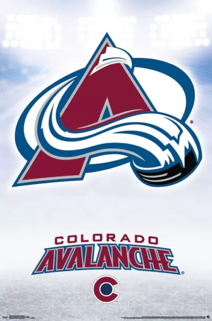 Colorado Avalanche - Logo Affiche 22x34 - NHL Hockey 15829