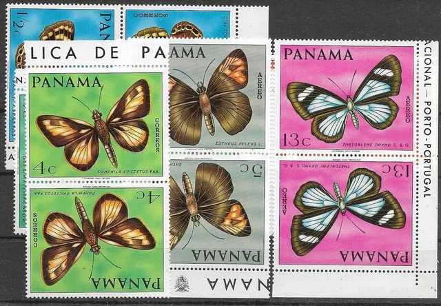Panama MiNr 1056 - 1061 im Kehrdruck postfrisch **