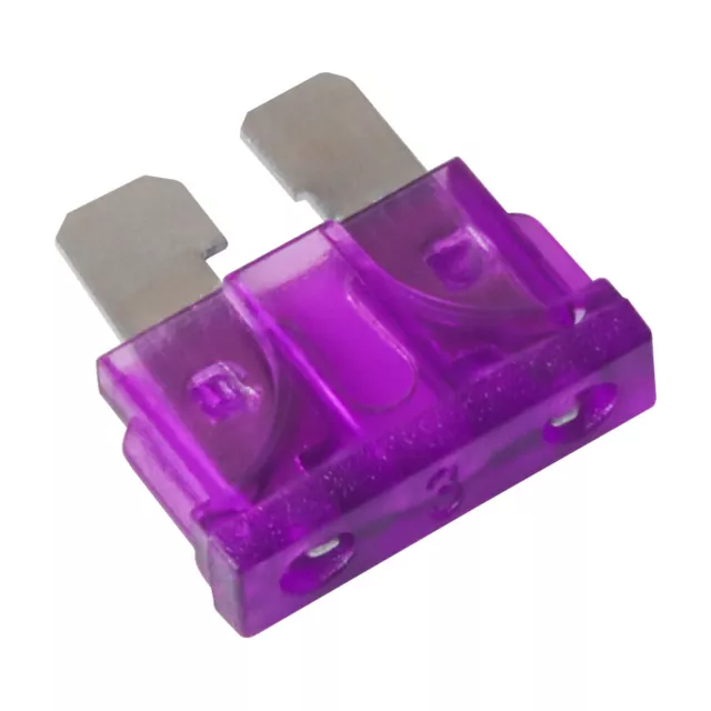 200 Pack 3 AMP ATC/ATO STANDARD Regular FUSE BLADE 3A CAR TRUCK BOAT MARINE RV
