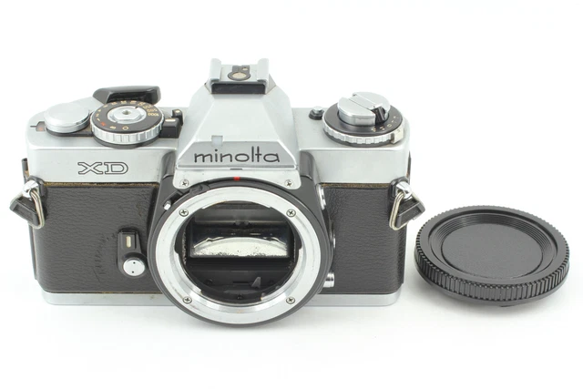 Meter Works [Exc+5 ] Minolta XD (Same as XD7 XD11) Silver Film Camera From JAPAN