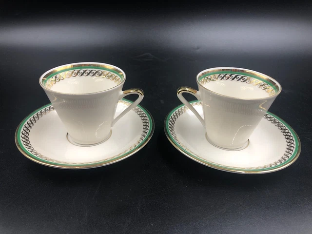 TAZZINA TAZZA COPPIA DA CAFFé MOKA  SELTMANN VOHENSTRAUSS GERMANIA ANNI 70-80