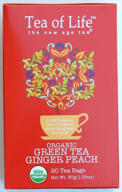 Brew la la Tea Style & Taste Organic Moroccan Mint Green Tea 50 Bags EXP:  2/2025
