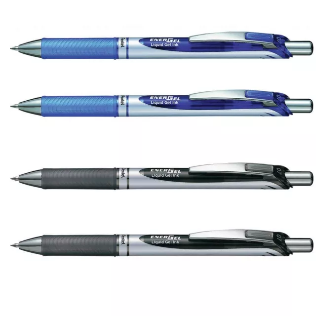 Pentel EnerGel BL77 Gelschreiber schwarz, blau 0,35 mm, Schreibfarbe:...