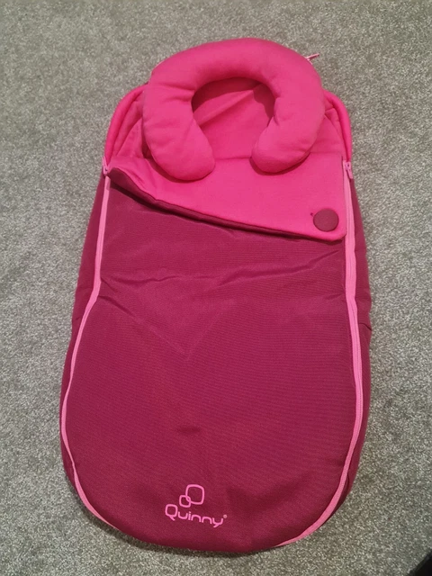 Quinny Moodd Buzz Zapp Baby Newborn Cocoon Nest Cosytoes Footmuff Insert Pink