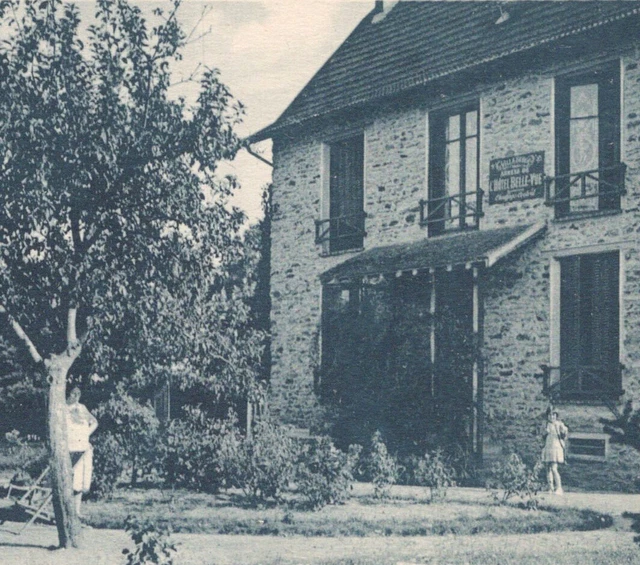 1910s Hotel Bellevue Rue Des Chamettes Barbizon Seine-et-Marne France Postcard 2