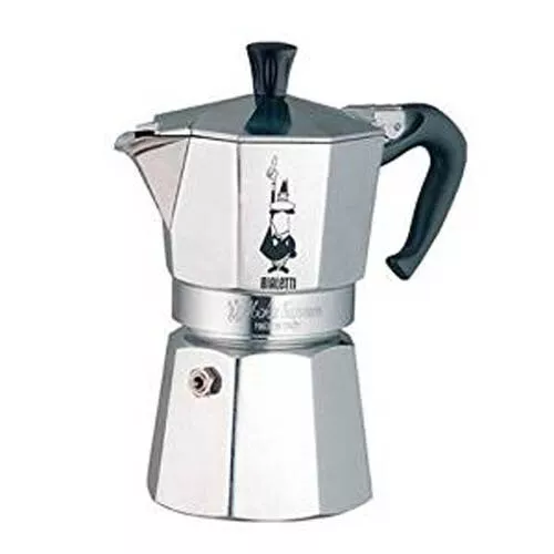 BIALETTI CAFFETTIERA MOKA R Restyling 6 Tazze Alluminio 2306006