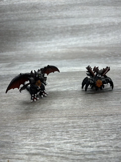 2002 BANDAI PACK OF DESTRUCTION GODZILLA MINI Destroyah & Aggregate Crab