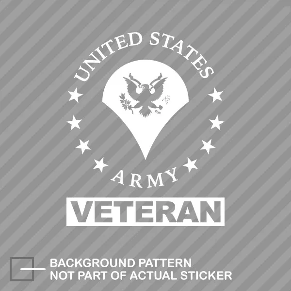 E-4 Specialist Veteran US Army Rank Sticker Die Cut Decal SPC OR-4 E4