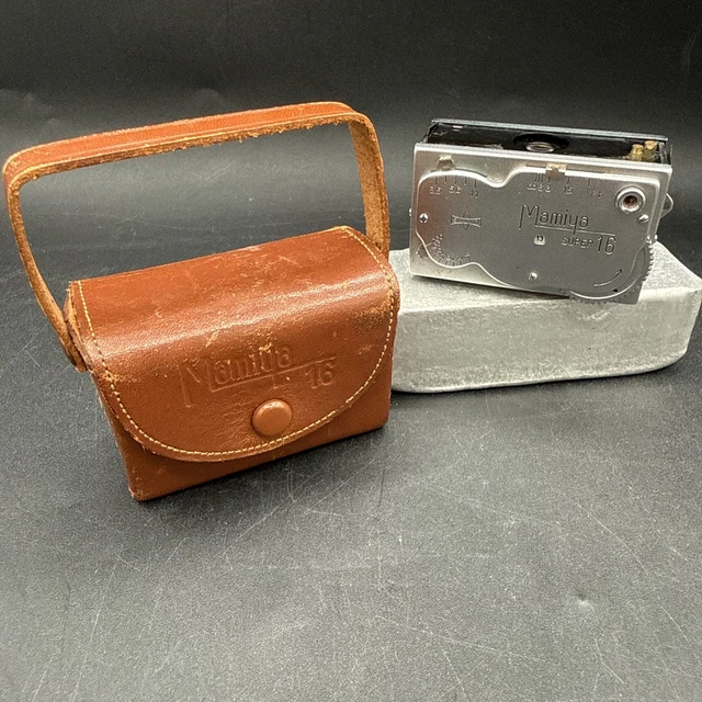 MAMIYA SUPER 16 Subminiature Camera Made in Occupied Japan