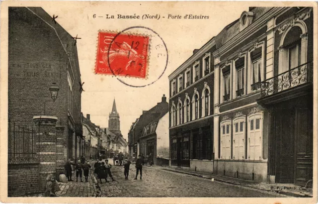 CPA LA BASSÉE - Porte d'Estaires (204679)