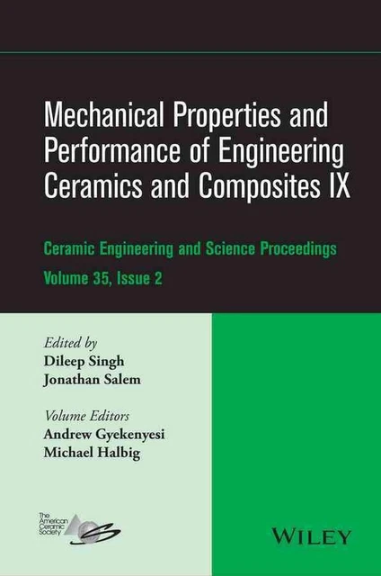 MECHANICAL PROPERTIES AND Performance of Engineering Ceramics and ...