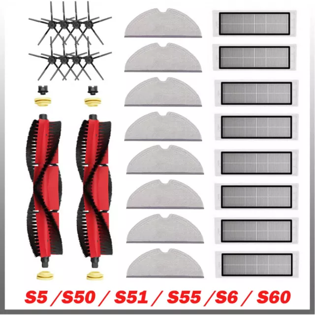 Hepa filter für roborock s5 s50 s502 s55 s6 s6 pure e4 für roboter 1s sdjqr01rr