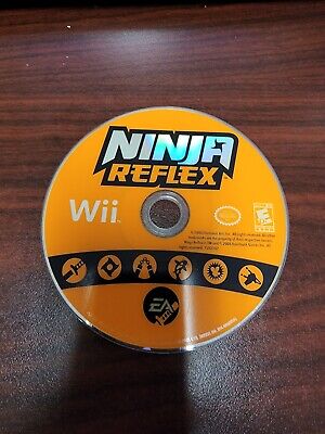 Ninja Reflex (Nintendo Wii) NO TRACKING - DISC ONLY #6620