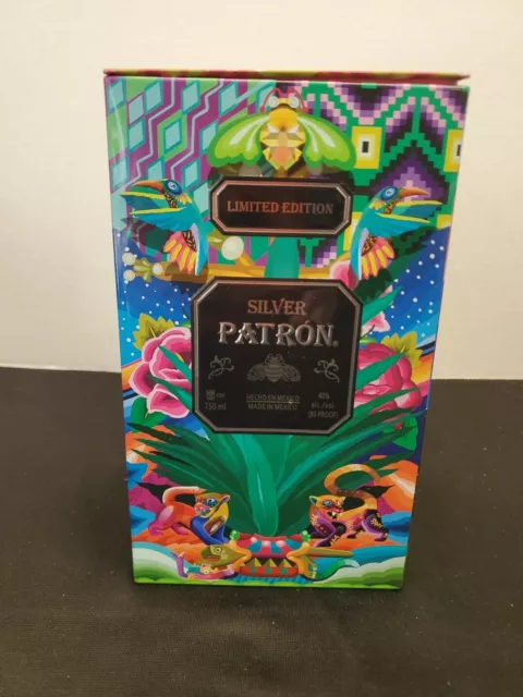 Patron Silver Limited Edition Collectible Tin Box - Box Only