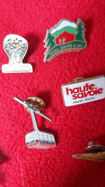 Pin's Vintage Aiguille Du Midi Chamonix Mont Blanc - Signé Alpes Trophées - Édition Limitée #3/5