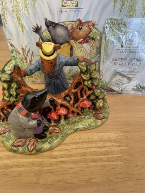 Royal Doulton Wind In The Willows. Ratty Is That Really You WW10