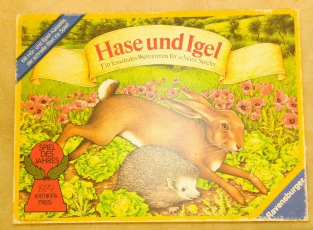 Hase und Igel Spiel Ravensburger Spiel des Jahres 1979 Gut erhalten