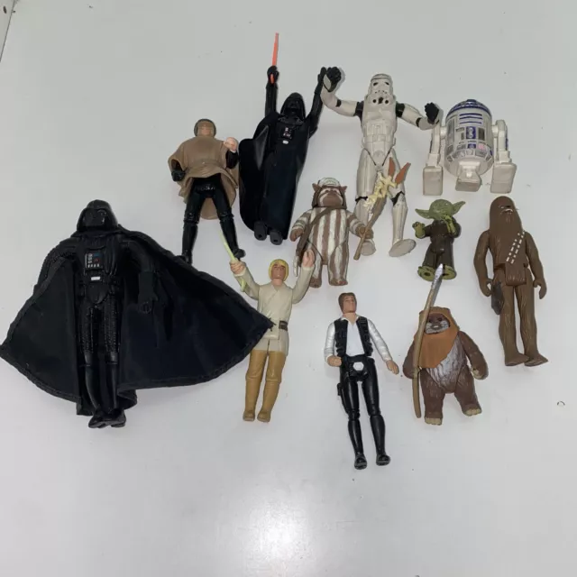 Star Wars Lot Loose Action Figures Vintage