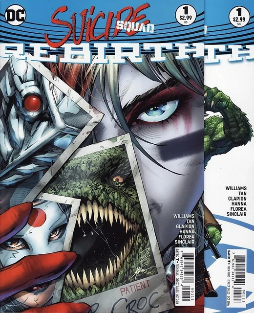 SUICIDE SQUAD: REBIRTH #1 DC Comics Harley Quinn Batman 1ST PRINTING ...
