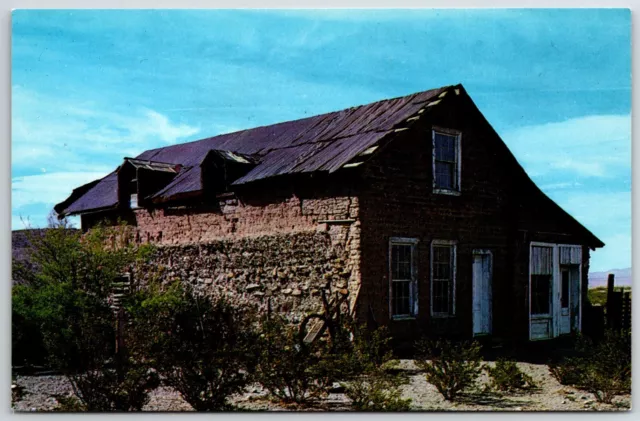 Color Postcard Of Stratford Hotel Near The Mining Camp Lordsburg New Mexico