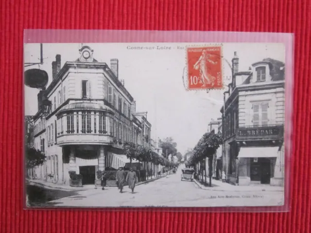 Cpa Written Stamp Cosne Sur Loire Nevre 58
