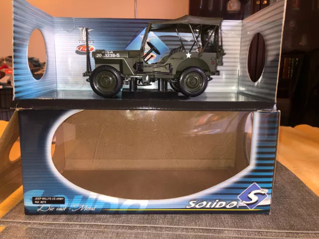 Modellauto Willys Jeep US-Army