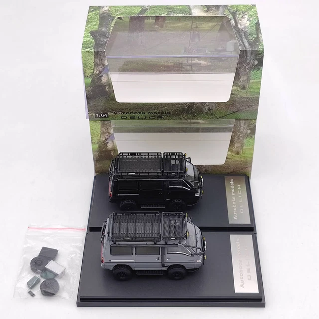 Autobots 1/64 Mitsubishi Delica Star Wagon Van Diecast Toy Car Model Hobby Gifts