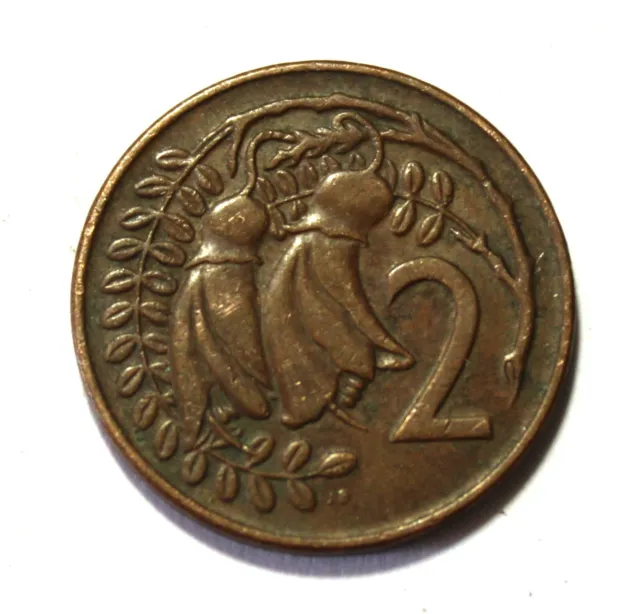 2 Cents New Zealand 1969 #1774