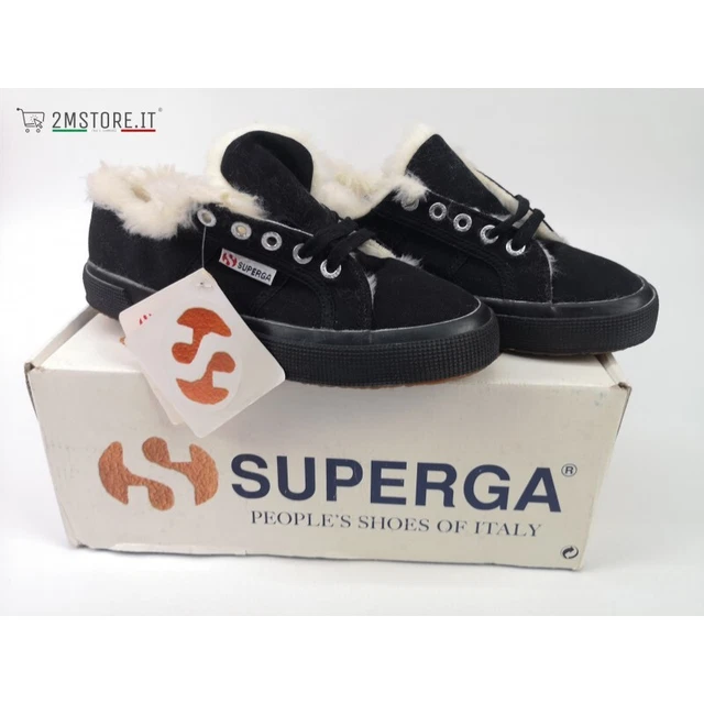 Stivaletti superga con pelo sale