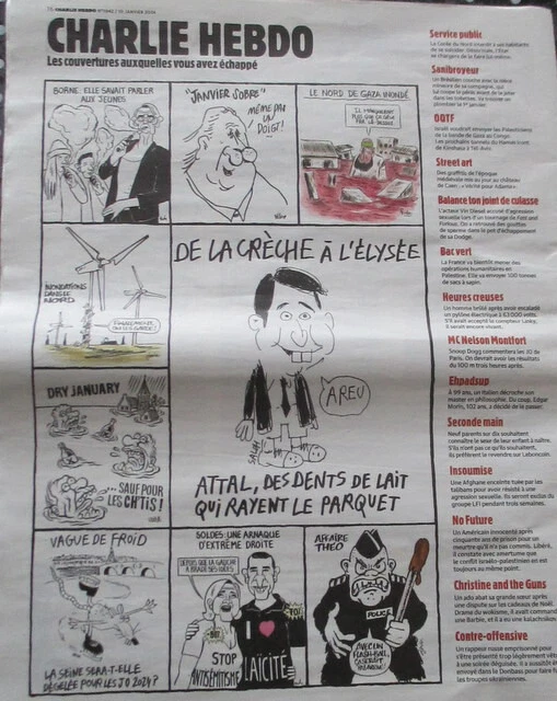 CHARLIE HEBDO N° 1642 Alain Delon Dernière Descente Des Marches EUR 5