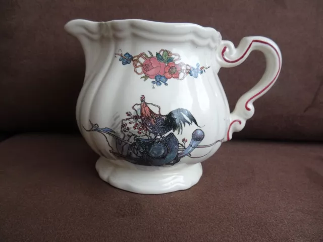 Ancien pot à lait du service alsacien Obernai Sarreguemines