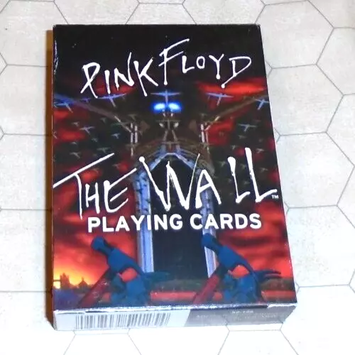 Pink Floyd The Wall Limited Official Playing Cards COMPLETE OOP - Poker