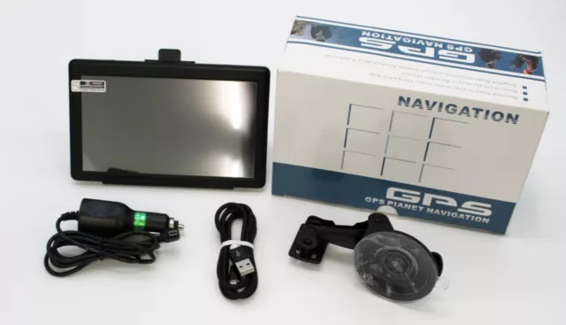 7 Zoll GPS Navi Navigation für Auto LKW PKW Navigationsgerät - RoHS