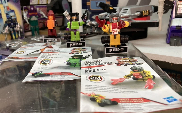Transformers Kreon Kre-O Figures Singe Hook Rampage Minifigures Micro Changers