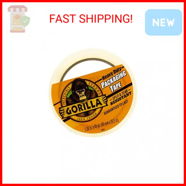 Large Core Packing Tape for Moving & Shipping - Gorilla Heavy Duty Tape (1.8)
