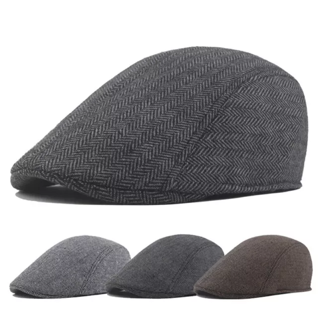 Casual Painter Newsboy Cap Autumn Berets Hat For Men Women Visor Peaked Cap New